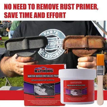 100g Шаси Rust Remover Многофункционален Вода на водна основа Metal Rust Remover Превантивно покритие Защита от ръжда за кола