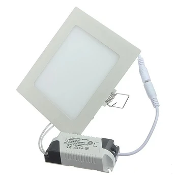 1pcs LED панел светлина 3W 4W 6W 9W 12W 15W 25W вдлъбнати таван LED Downlight вътрешен спот светлина AC110V 220V драйвер