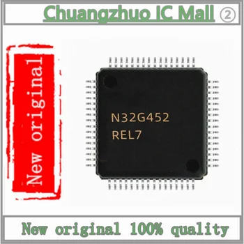 1PCS/лот N32G452REL7 N32G452 LQFP64 MCU IC чип Нов оригинал