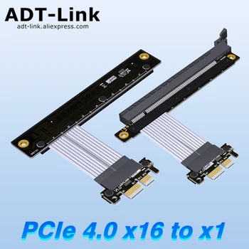 2023 Нов удължителен кабел за видеокарти Non-USB PCIe4.0 x16 To X1 A Card N Карта Пълна скорост 16G / bps (макс.) Поддръжка RTX3090 RX6800xt