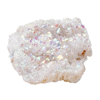 4-6Cm естествен кух ахат кристал пъпка галванопластика геод кристал естествена руна камък DIY голи камък материал бижута
