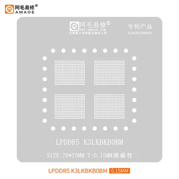 AM MOE LPDDR5 калаена мрежа LPDDR5 K3LKBKB0BM / памет флаш чип стоманена мрежа