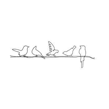 Bird метална стена върху тел изкуство птица висулка тел птица стена закачалка