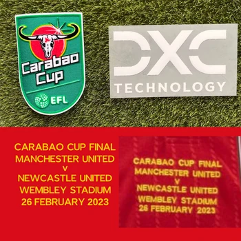 Carabao Cup Final 2023 Подробности за мача и всички спонсори Patch Iron на значката за трансфер на футбол