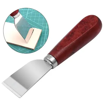 DIY кожени инструменти за рязане разрез занаятчийски нож Меден нож за подстригване с острие кожен инструмент