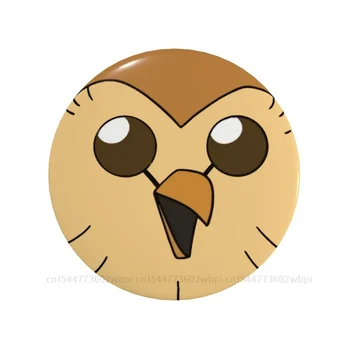 Hooty значка The Owl House TV Метална брошка мода мек бутон ПИН любовник творчески подарък яка декор адаптивни