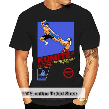 KUMITE Касета T Shirt Bloodsport тениска jcvd Жан Клод ван Дам видеоигри филм хумор игра реколта ретро пиксел