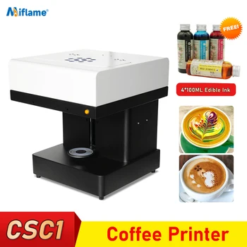 Latte Art Coffee Printer Автоматични напитки DIY печат Фотопринтер На кафе ядливи касети с мастило Кафе печатна машина