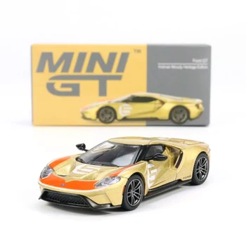 MINIGT 1:64 Форд GT Холман Муди наследство издание MGT00536-CH LHD сплав Diecast кола модел момче играчка подарък деца играчки момчета