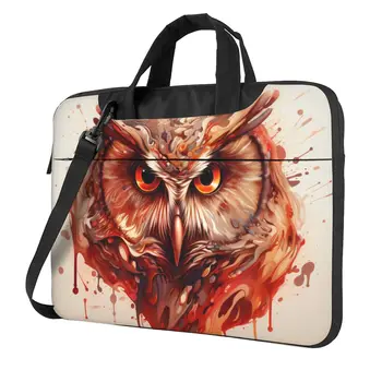 Owl лаптоп чанта фантастична гротеска за Macbook Air Pro Acer Dell ръкав случай реколта пътуване 13 14 15 15.6 куфарчета