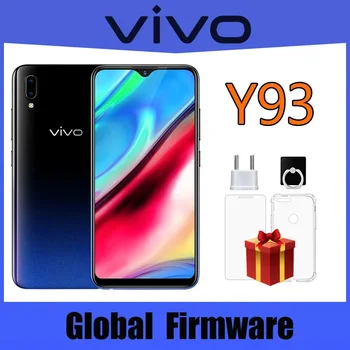 VIVO Y93 смартфон 4GB RAM 64GB ROM Octa ядро Android 8.1 6.2'' 13MP+2.0MP камера Face ID мобилни телефони Dual SIM