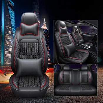 Високо качество! Пълен комплект калъфи за столчета за кола за Ford Focus 2023 издръжлива дишаща еко седалка възглавница за Focus 2022-2012, Безплатна доставка