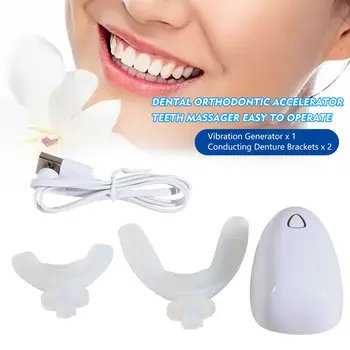 Дентален ортодонтски зъбен ускорител Комплект за масажор на зъби за комплект скоби