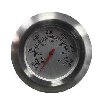  Детектор за температура с висока точност със сонда за обработка на барбекю за готвене на барбекю Термометър за фурна с неръждаема циферблат