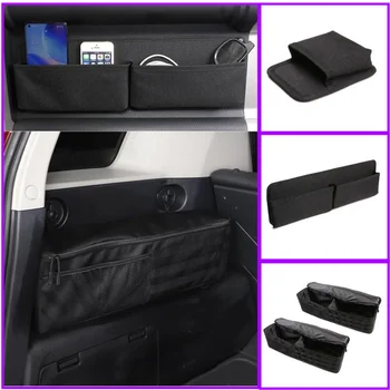 За Toyota FJ Cruiser 2007-2021 Център за контрол Fabric многофункционален чанта за съхранение джоб Co-Pilot съхранение пакет Аксесоари за кола ft