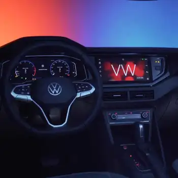 Закалено стъкло екран протектор табло екран анти надраскване филм табло стъкло за Volkswagen Nivus 2020 2021 инструмент