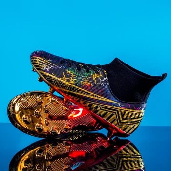 Качествени футболни обувки Cleats на едро C.Ronaldo трайни леки удобни футболни обувки на открито истински футзал шипове маратонки