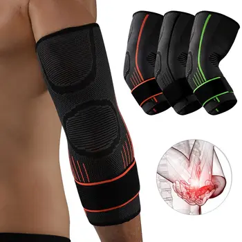 Колоездене баскетбол за тендинит артрит бурсит облекчаване на болката спортни лакът налягане защитна екипировка компресия ръкав