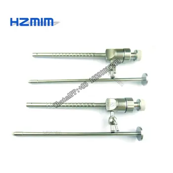 лапароскопски хирургични троакари за многократна употреба канюла 5mm/10mm с флиптип, кръстосан tpye и магнитен тип