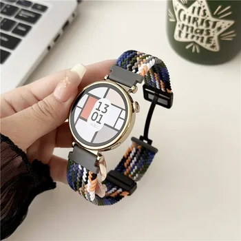 Найлонова магнитна лента за часовник за GT4 Мини 18mm лента гривна за маншет за HUAWEI Watch GT4 18 мм Висококачествена каишка за часовник за 18mm