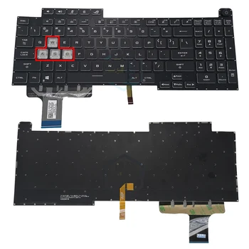 Нова американска руска клавиатура за ASUS ROG Stirx G17 G713 G713Q G713QE G713QR G733 RU с подсветка 0KNR0-681FUS00 V202926BS1