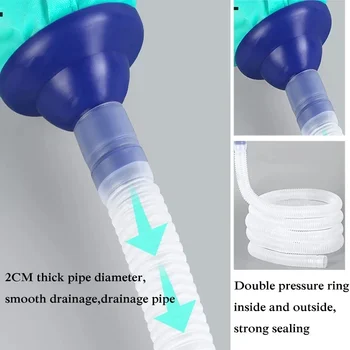 От инструменти Капак чанта защита тръба за почистване на въздуха климатик комплект с нова вода пълен прах
