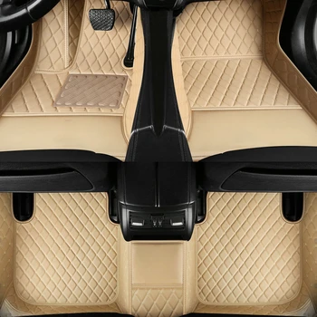 Поръчкови стелки за кола за Volvo XC60 2008-2015 години Интериор от изкуствена кожа 100% годни детайли Аксесоари за кола