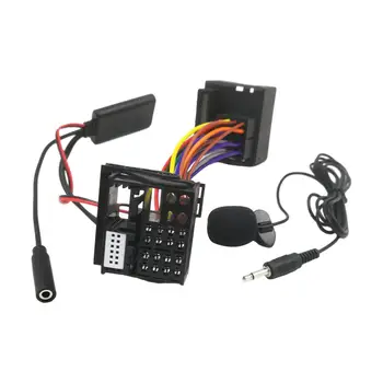 Радио AUX кабелен адаптер с микрофон 12Pin за RNS315 Замяна на части