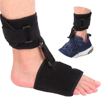 Регулируема капка за крака Ортотична скоба Плантарен фасциит шина Капка крак скоба за деца Възрастни Подобряване на походката Облекчаване на болката при ходене