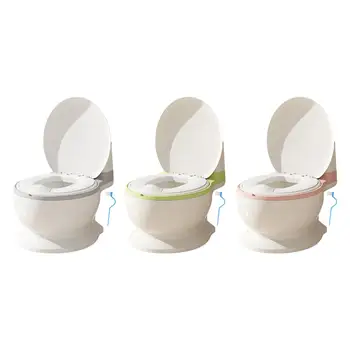 Тоалетна обучение гърне (четка включени) Реалистична тоалетна Real Feel гърненце гърненце седалка за възраст 0-7 бебета момичета момчета деца бебета