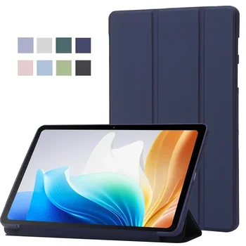 Удароустойчив калъф за OPPO Pad Air 2 Case 11.4 инчов тройно сгънат PU Leaher Soft Back Stand Tablet Coque For OPPO Pad Air2 Case